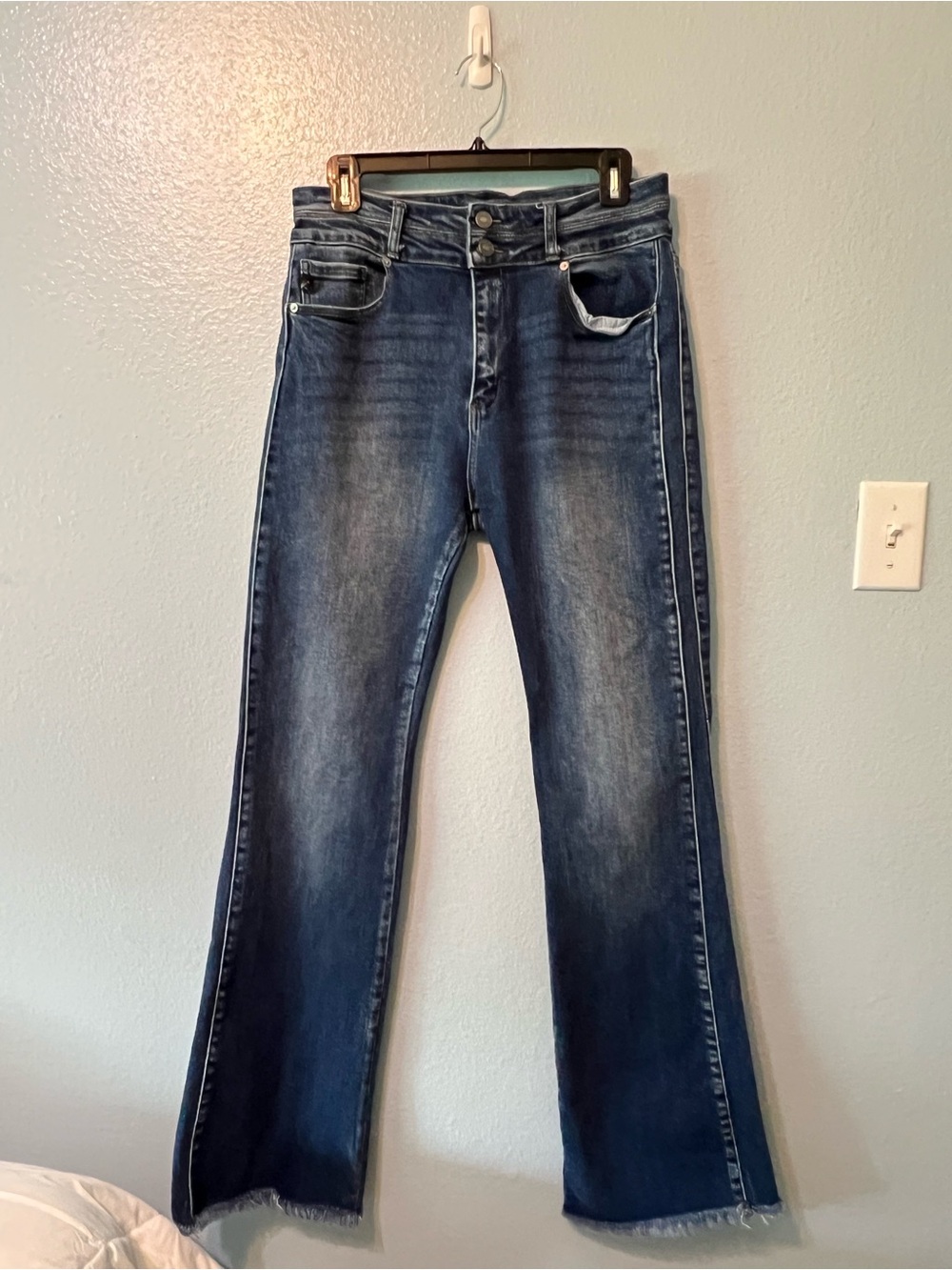 KanCan High Rise Bootcut Jeans Size 13/30 Dark Wash Style KC7882D